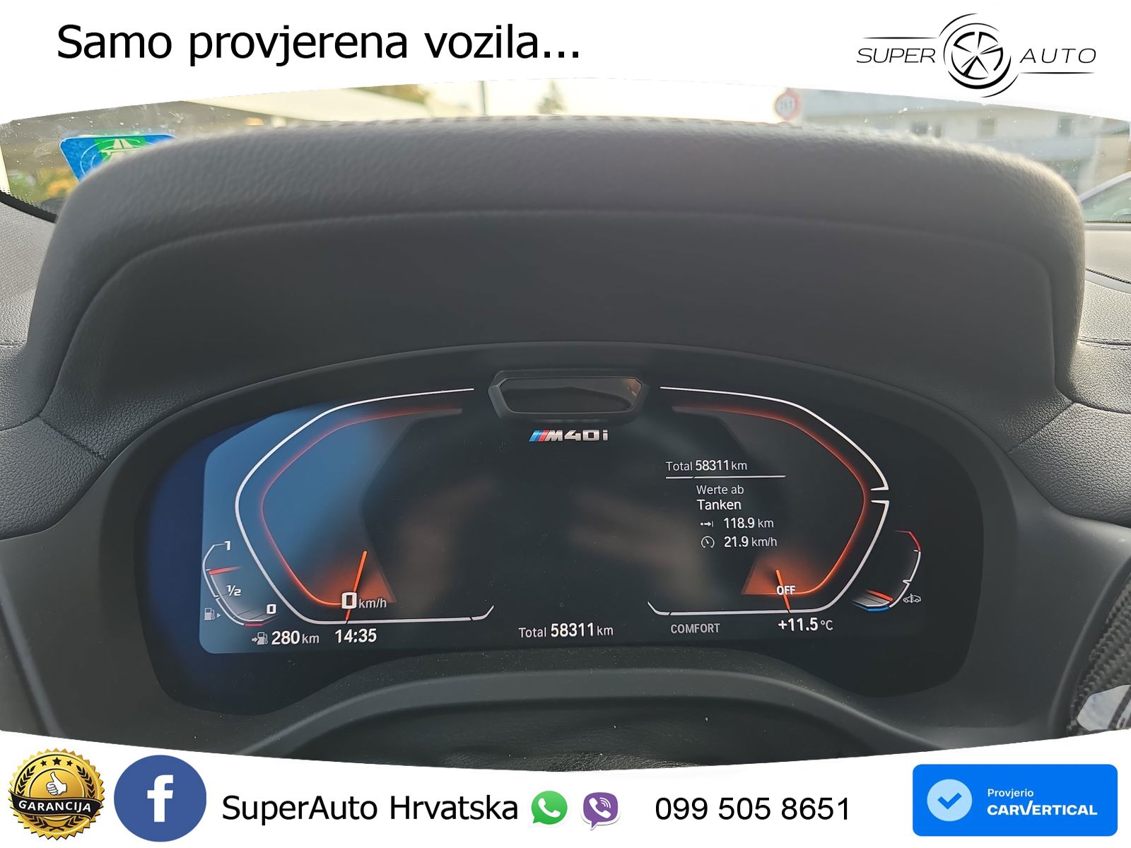 BMW X3 M40i xDrive Steptronic LED+GR SJED+ACC