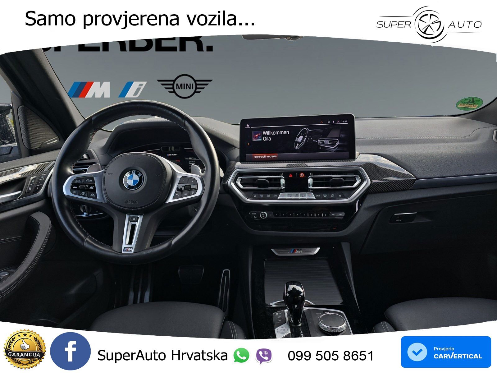 BMW X3 M40i xDrive Steptronic LED+GR SJED+ACC