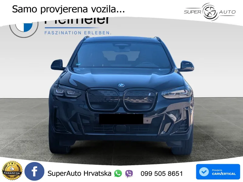BMW iX3 80 kWh (286 KS) ACC+HEAD+GR SJED+360+PANO