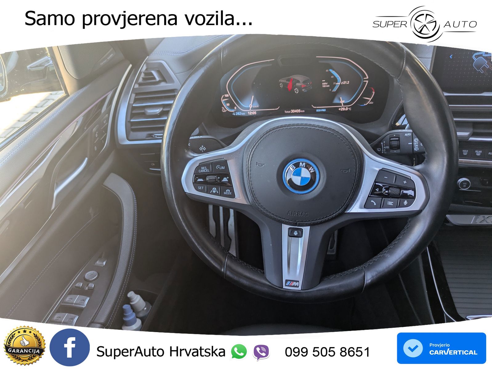 BMW iX3 80 kWh (286 KS) ACC+HEAD+GR SJED+360+PANO