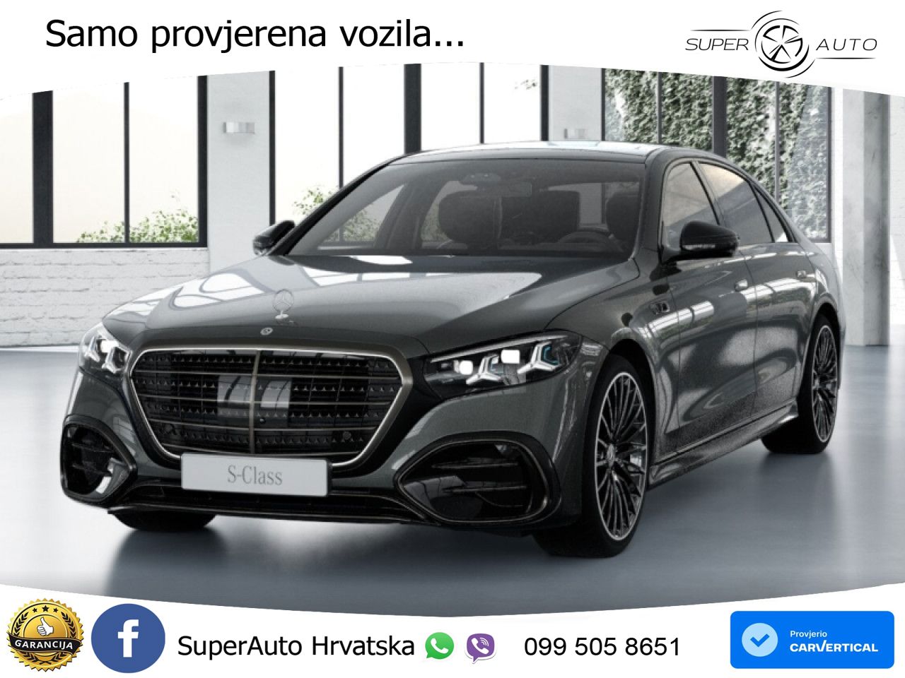 Mercedes S 450d (367 KS) EQ Boost 4MATIC 9G-TRONIC AMG ACC+HEAD+4xGR SJED+360+PANO