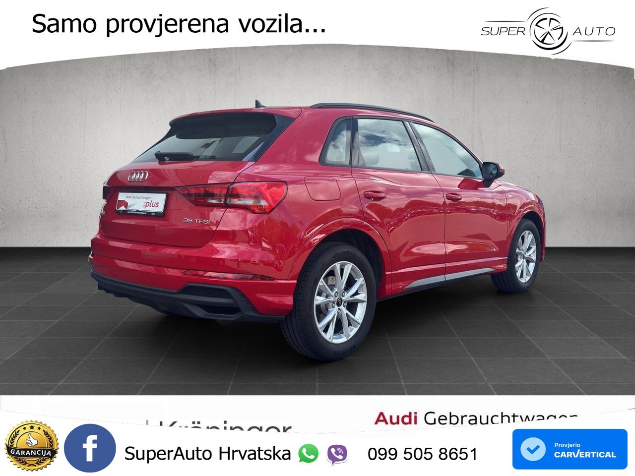 Audi Q3 35 TFSI (150 KS) S tronic S line