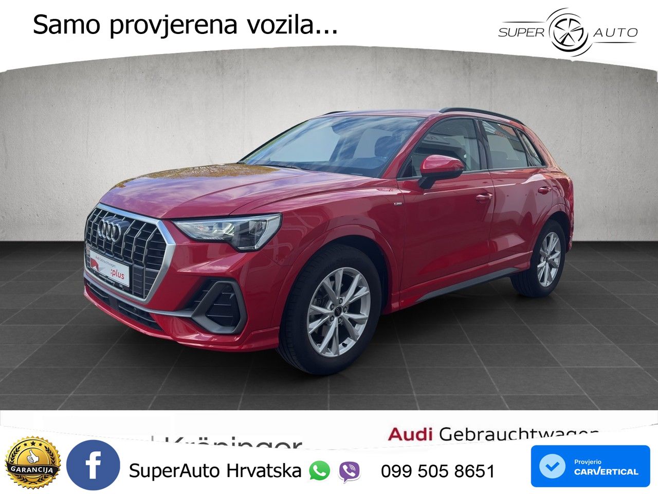 Audi Q3 35 TFSI (150 KS) S tronic S line