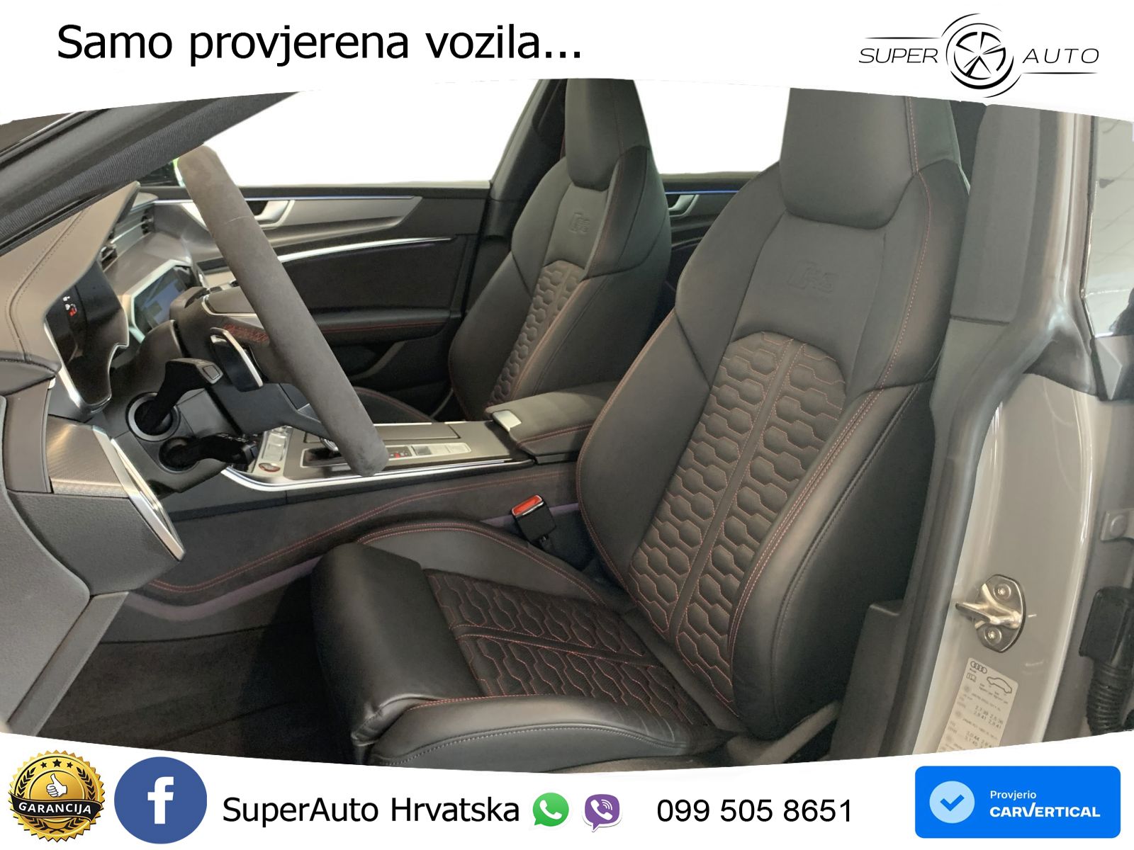 Audi RS7 4.0 TFSI V8 (600 KS) quattro tiptronic LED+GR SJED+ACC