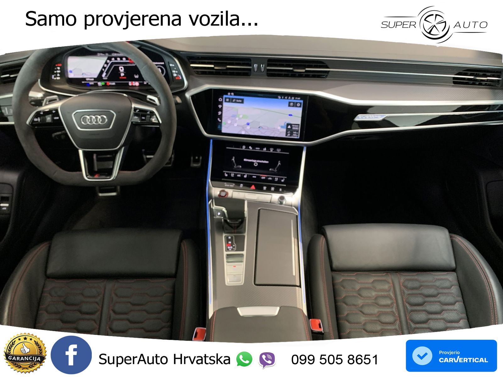 Audi RS7 4.0 TFSI V8 (600 KS) quattro tiptronic LED+GR SJED+ACC