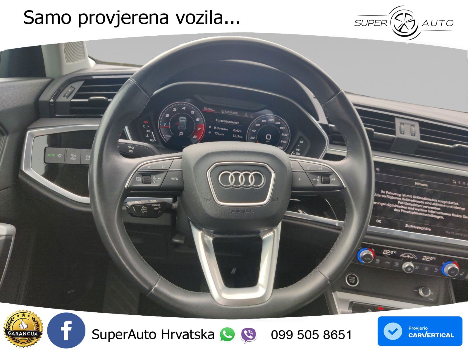 Audi Q3 35 TFSI (150 KS) S tronic advanced LED+GR SJED+ACC