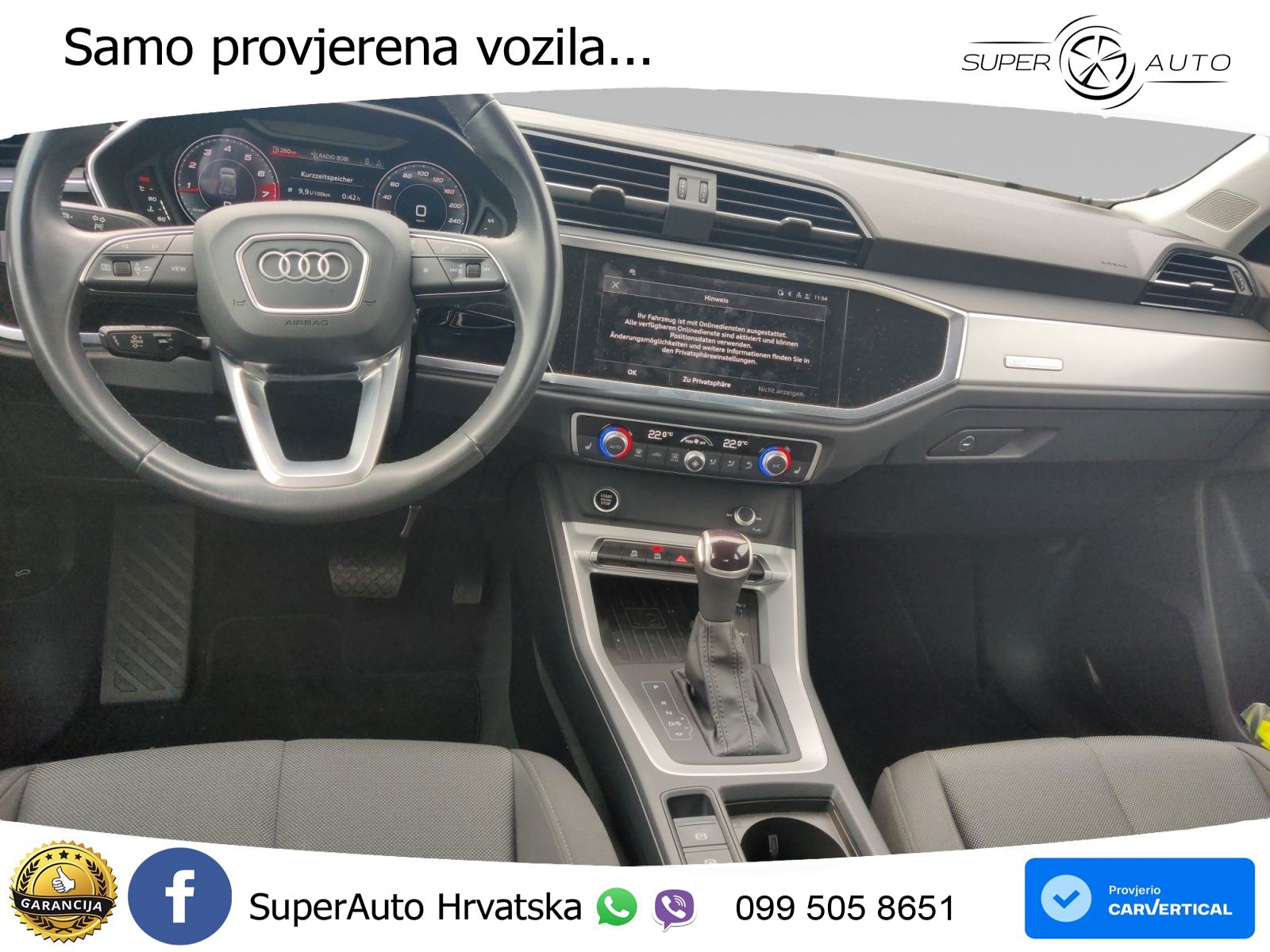Audi Q3 35 TFSI (150 KS) S tronic advanced LED+GR SJED+ACC