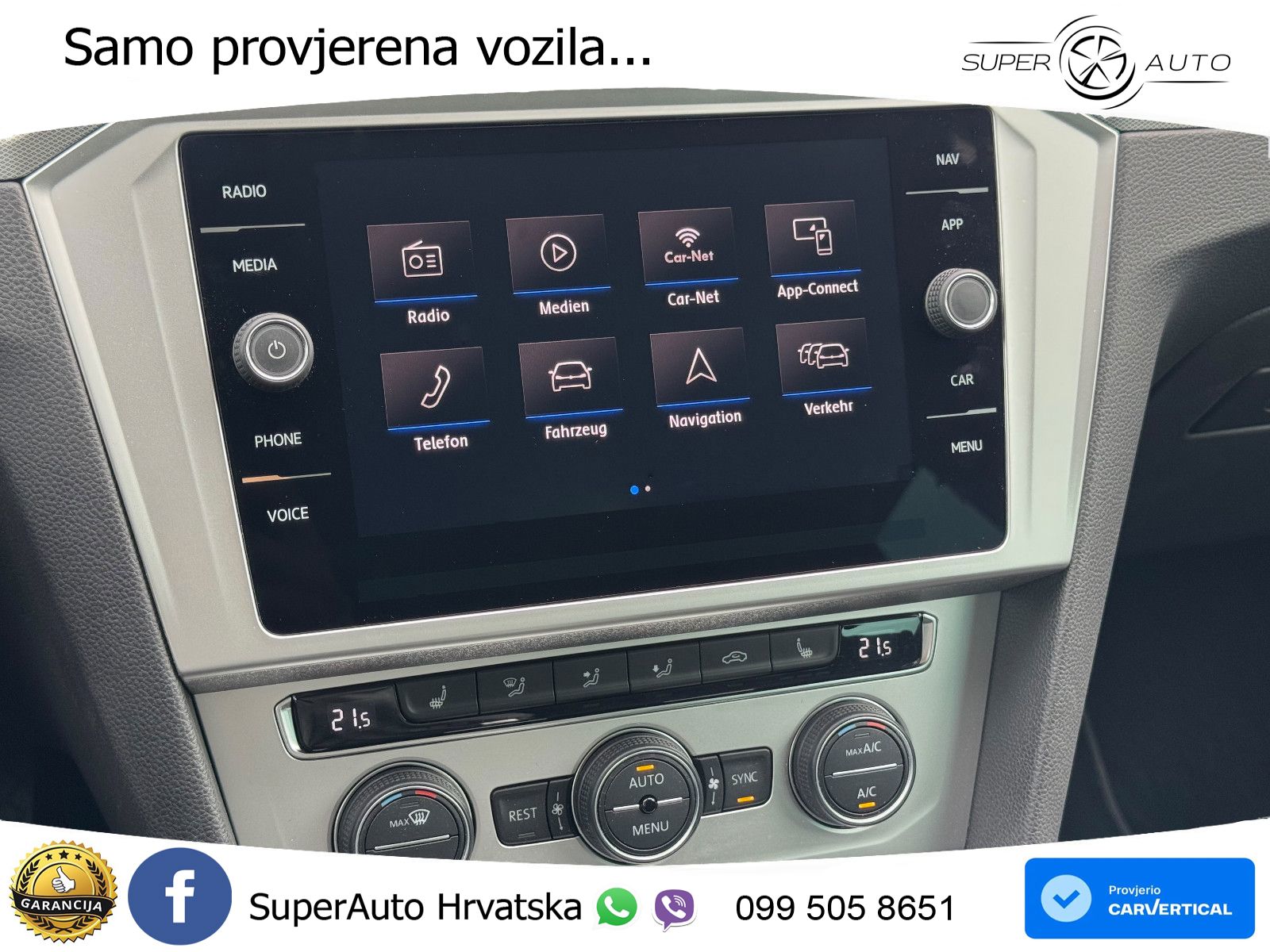 Volkswagen Passat Variant 2.0 TDI (190 KS) DSG R-Line LED+GR SJED+ACC