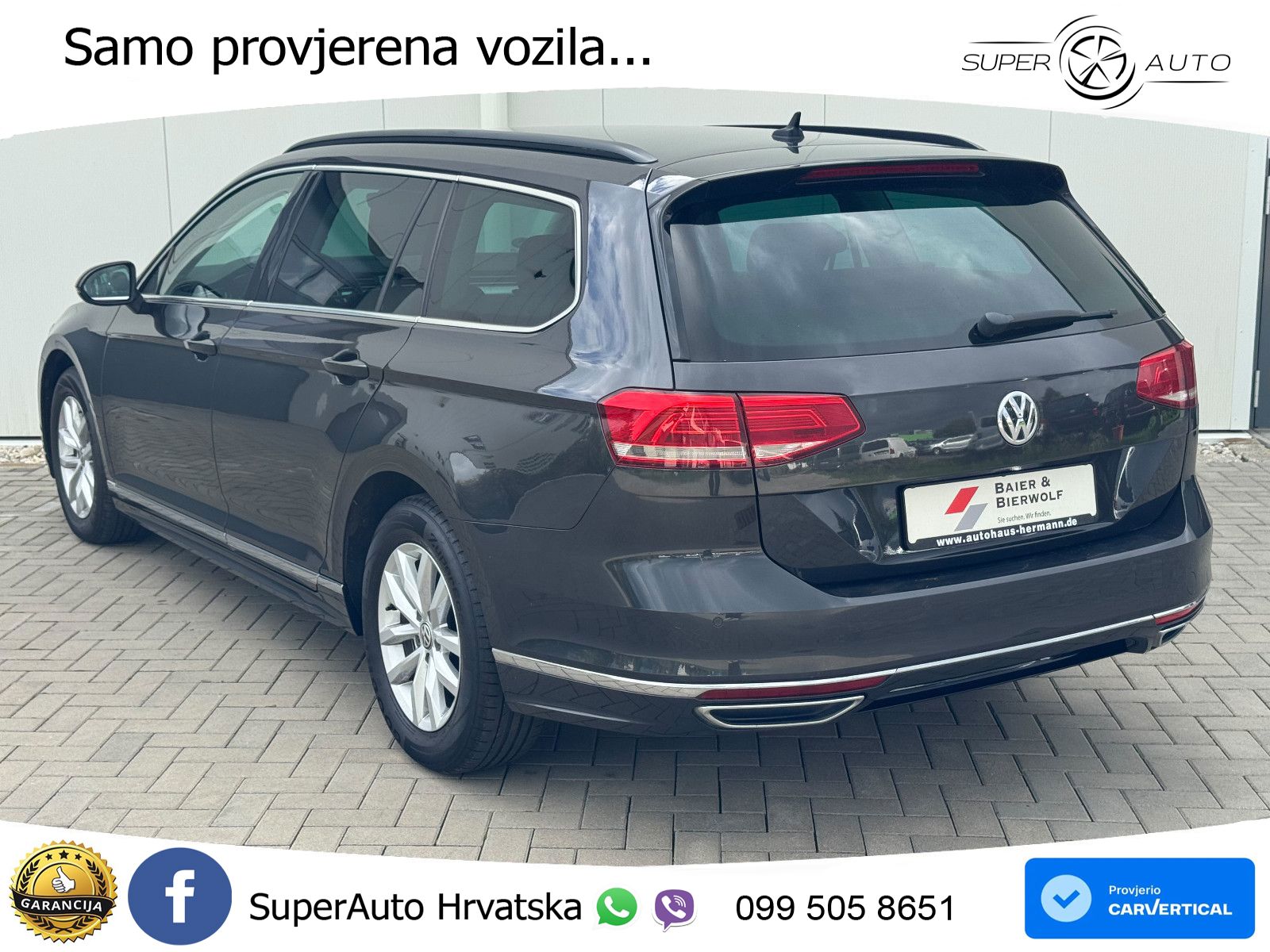 Volkswagen Passat Variant 2.0 TDI (190 KS) DSG R-Line LED+GR SJED+ACC