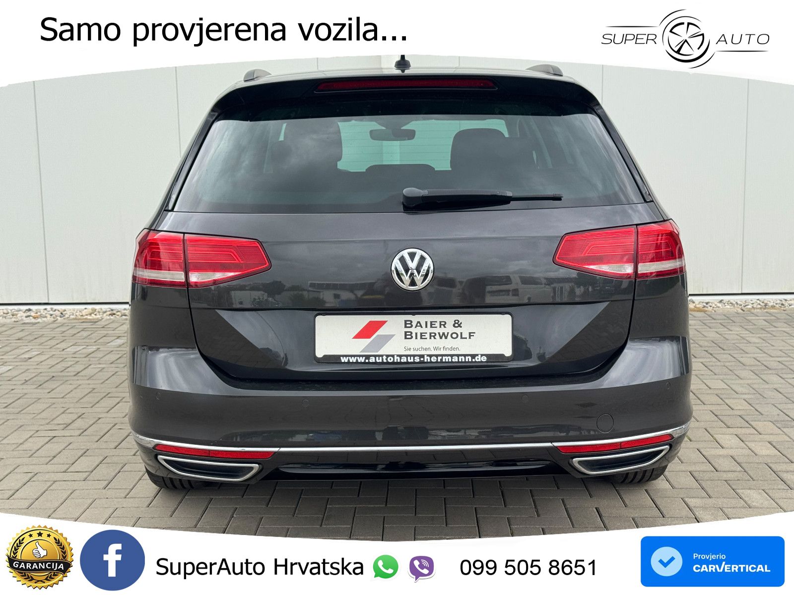 Volkswagen Passat Variant 2.0 TDI (190 KS) DSG R-Line LED+GR SJED+ACC