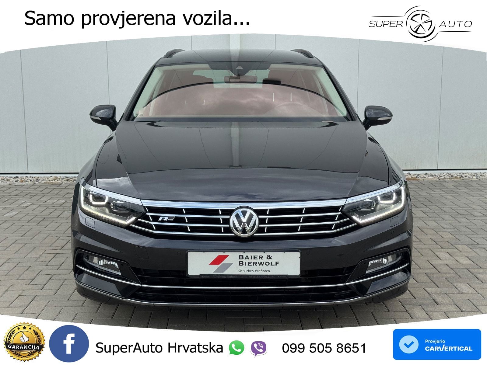 Volkswagen Passat Variant 2.0 TDI (190 KS) DSG R-Line LED+GR SJED+ACC