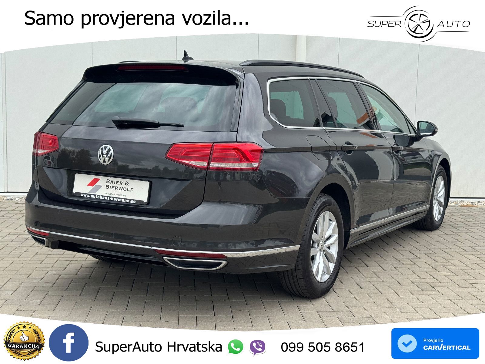 Volkswagen Passat Variant 2.0 TDI (190 KS) DSG R-Line LED+GR SJED+ACC