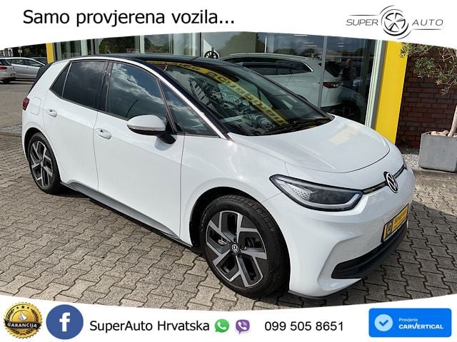 Volkswagen ID.3 Pro 62 kWh (204 KS)