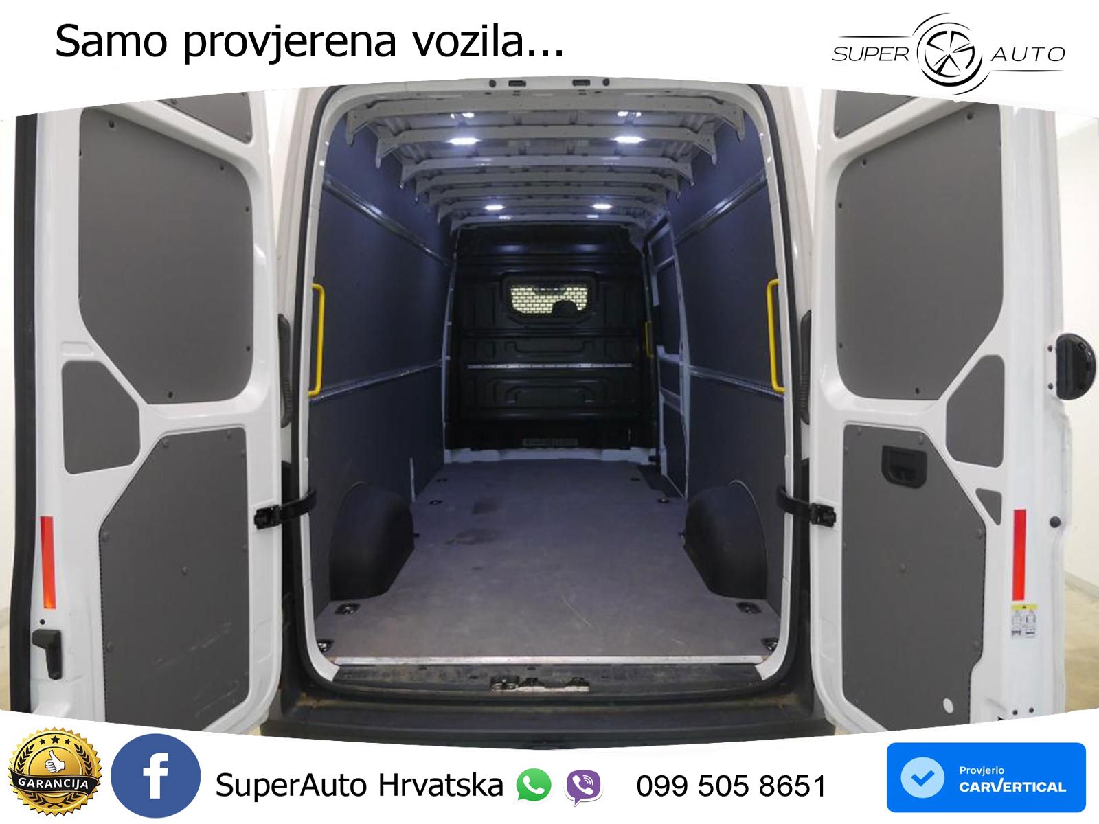 Volkswagen Crafter Kasten 35 L4H3 NAV AHK oh.Schäden 5J.Gar 177 KS