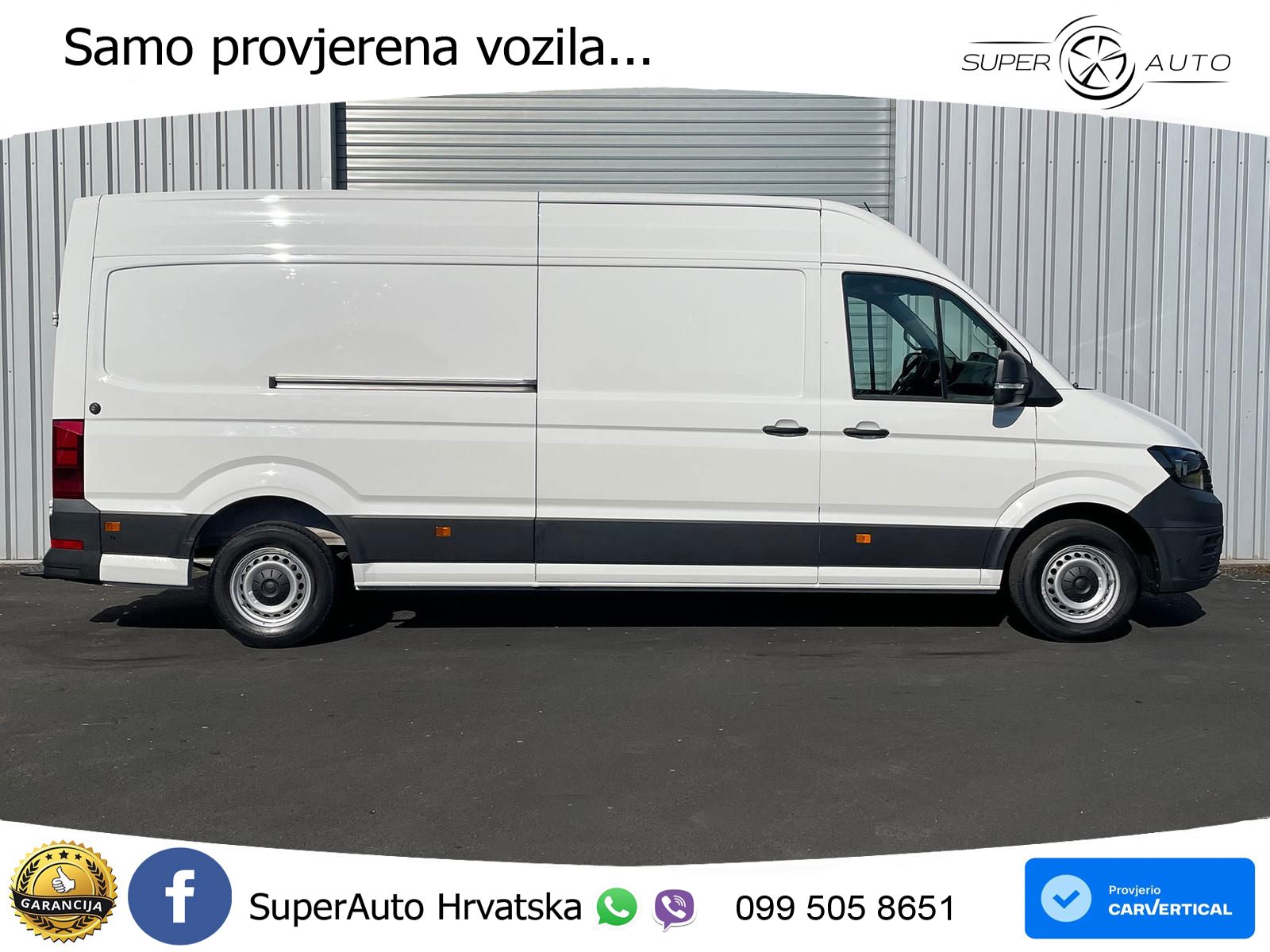 Volkswagen Crafter Kasten 35 L4H3 NAV AHK oh.Schäden 5J.Gar 177 KS