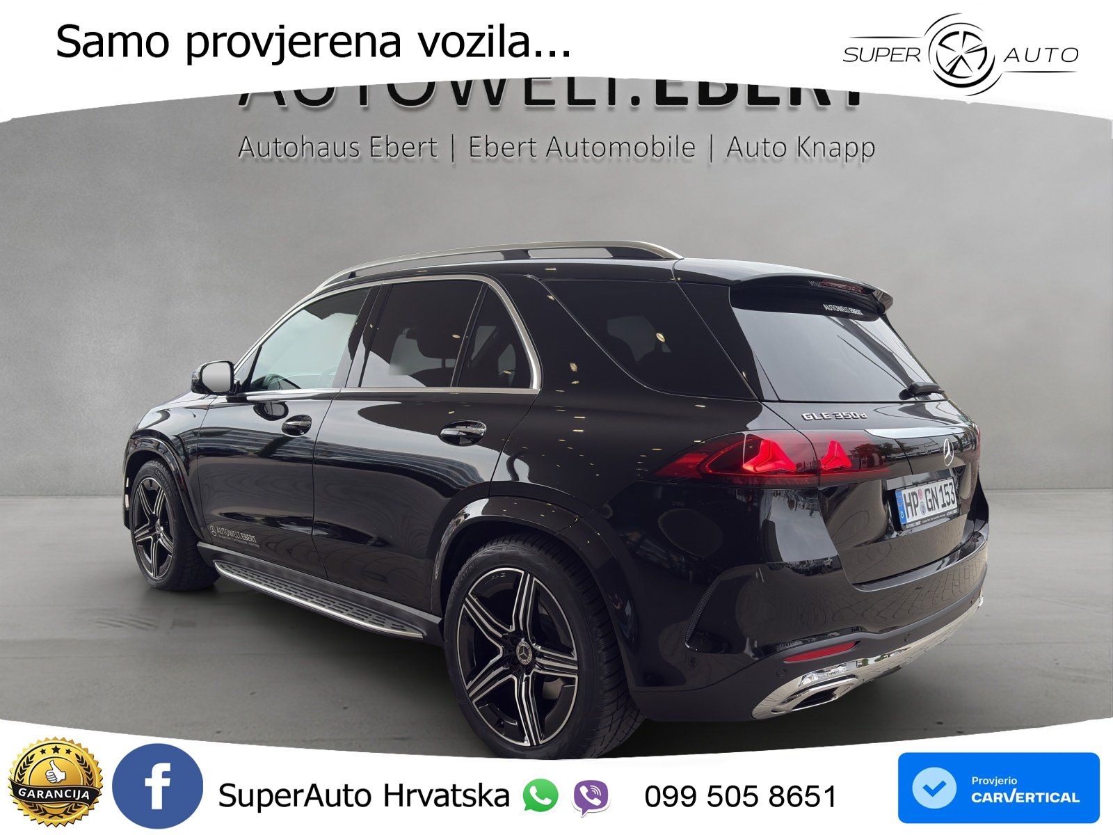 Mercedes GLE 300d (269 KS) EQ Boost 4MATIC 9G-TRONIC AMG ZRAČNI+ACC+GR SJED+KAM+PANO