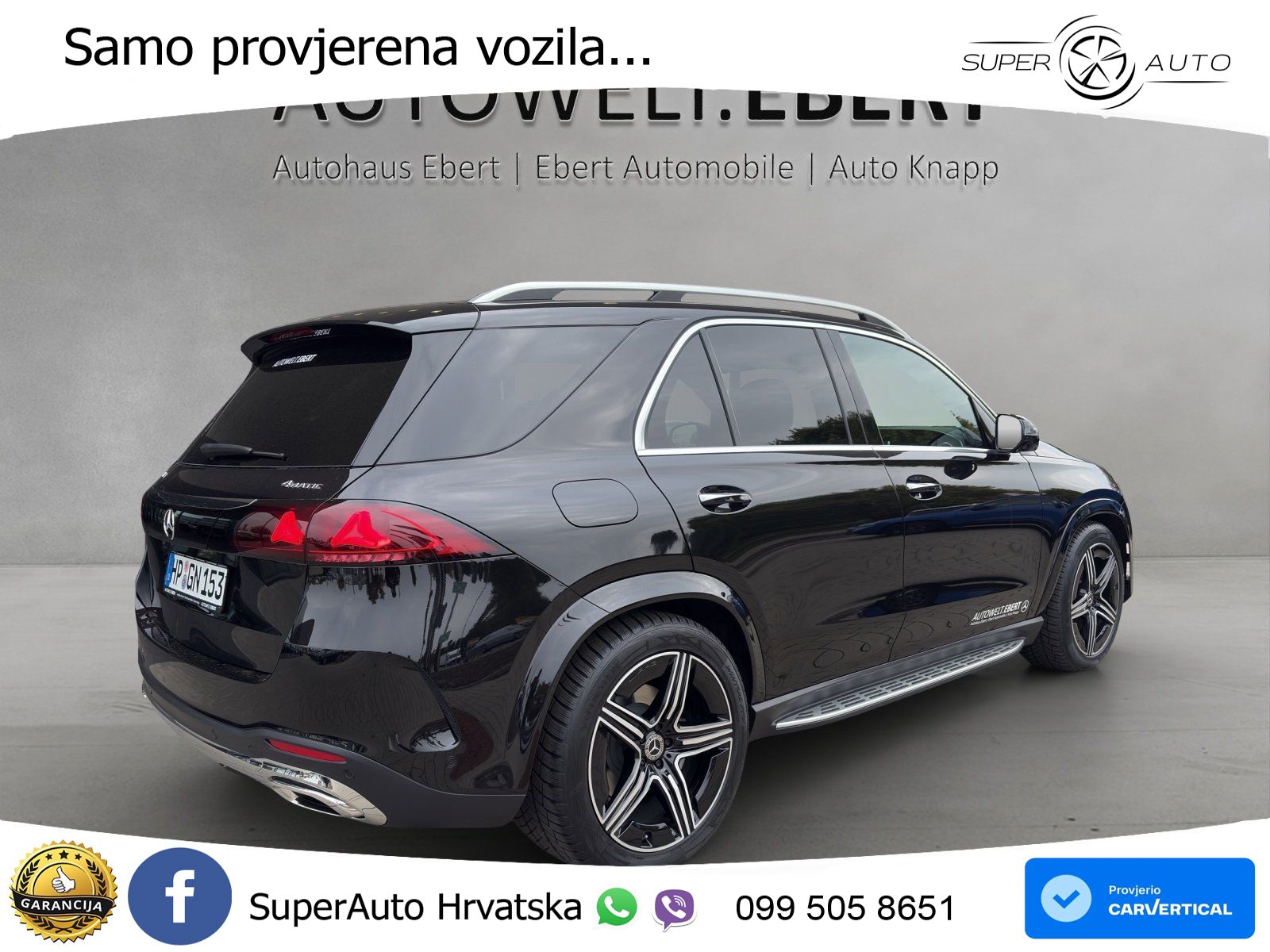 Mercedes GLE 300d (269 KS) EQ Boost 4MATIC 9G-TRONIC AMG ZRAČNI+ACC+GR SJED+KAM+PANO