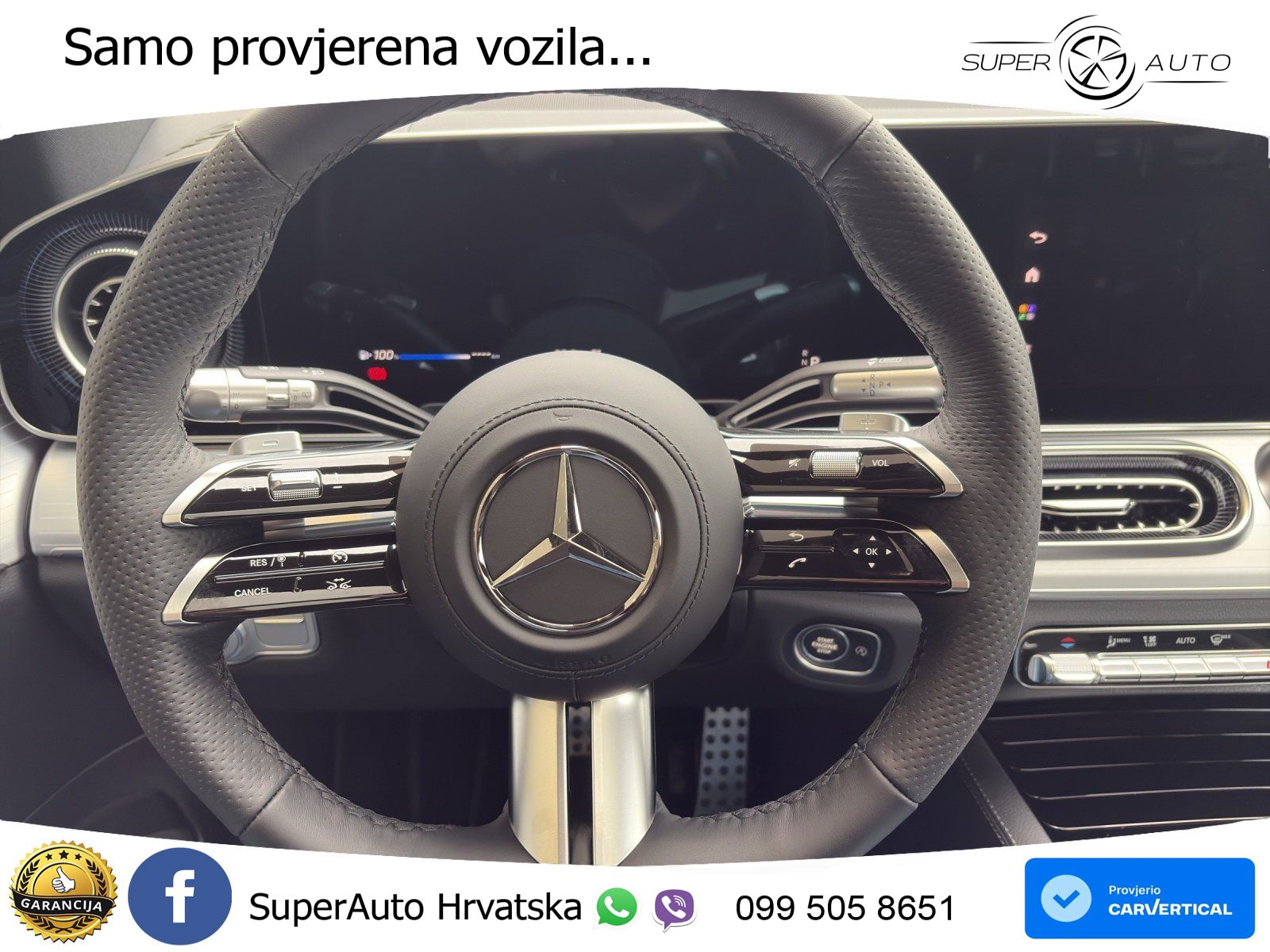 Mercedes GLE 300d (269 KS) EQ Boost 4MATIC 9G-TRONIC AMG ZRAČNI+ACC+GR SJED+KAM+PANO
