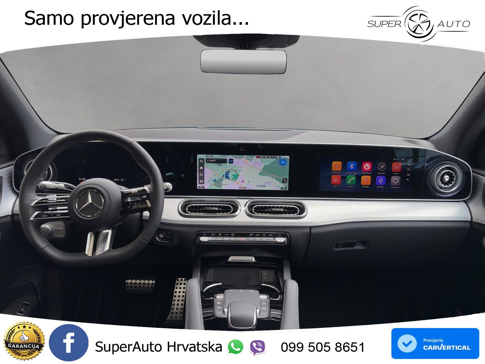 Mercedes GLE 300d (269 KS) EQ Boost 4MATIC 9G-TRONIC AMG ZRAČNI+ACC+GR SJED+KAM+PANO