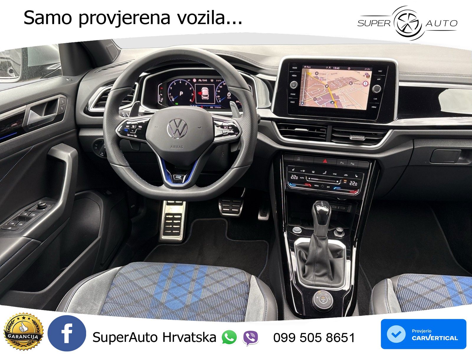 Volkswagen T-Roc I R 2.0 TSI (300 KS) OPF 4M DSG LED+GR SJED+ACC