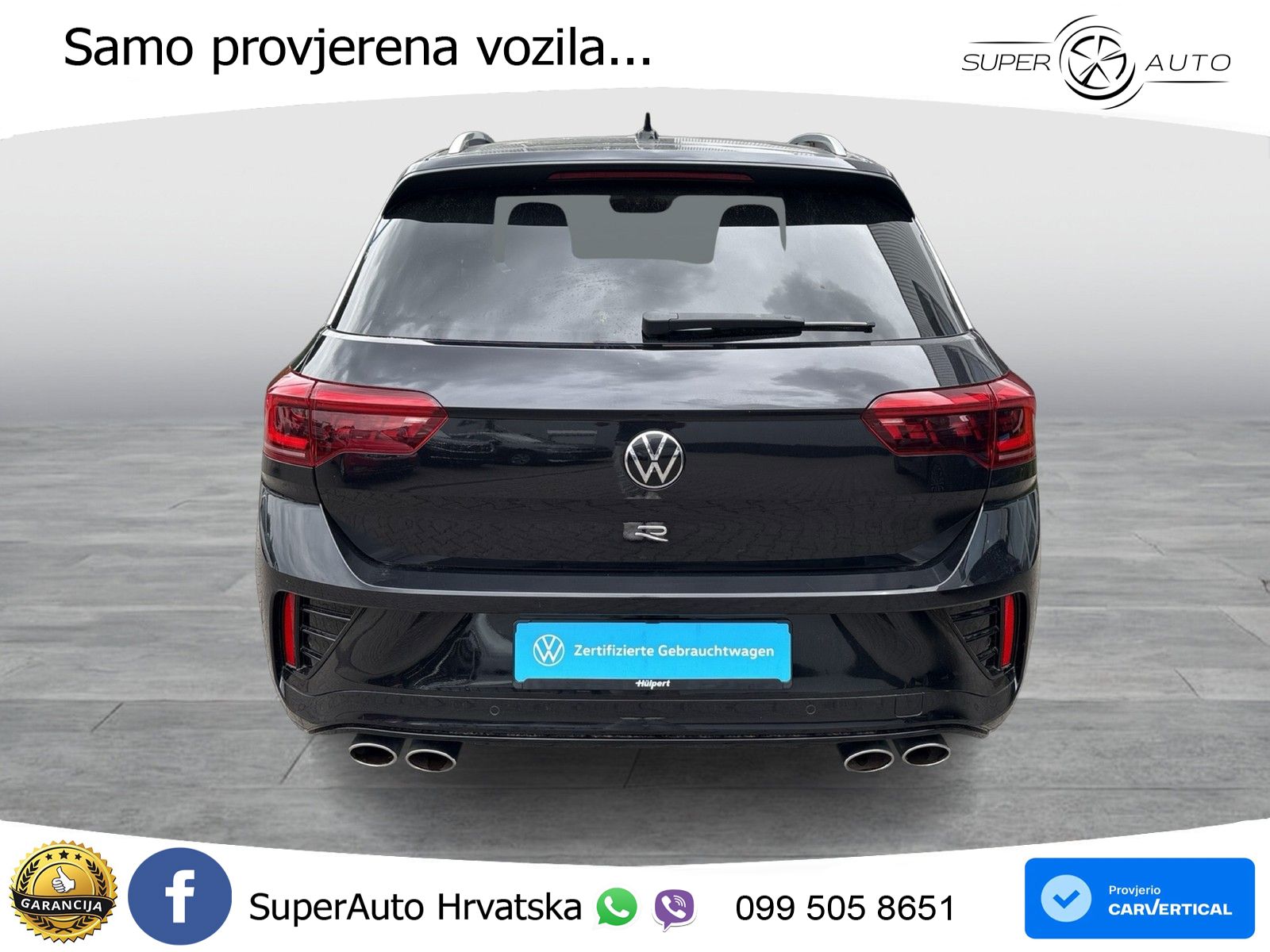 Volkswagen T-Roc I R 2.0 TSI (300 KS) OPF 4M DSG LED+GR SJED+ACC