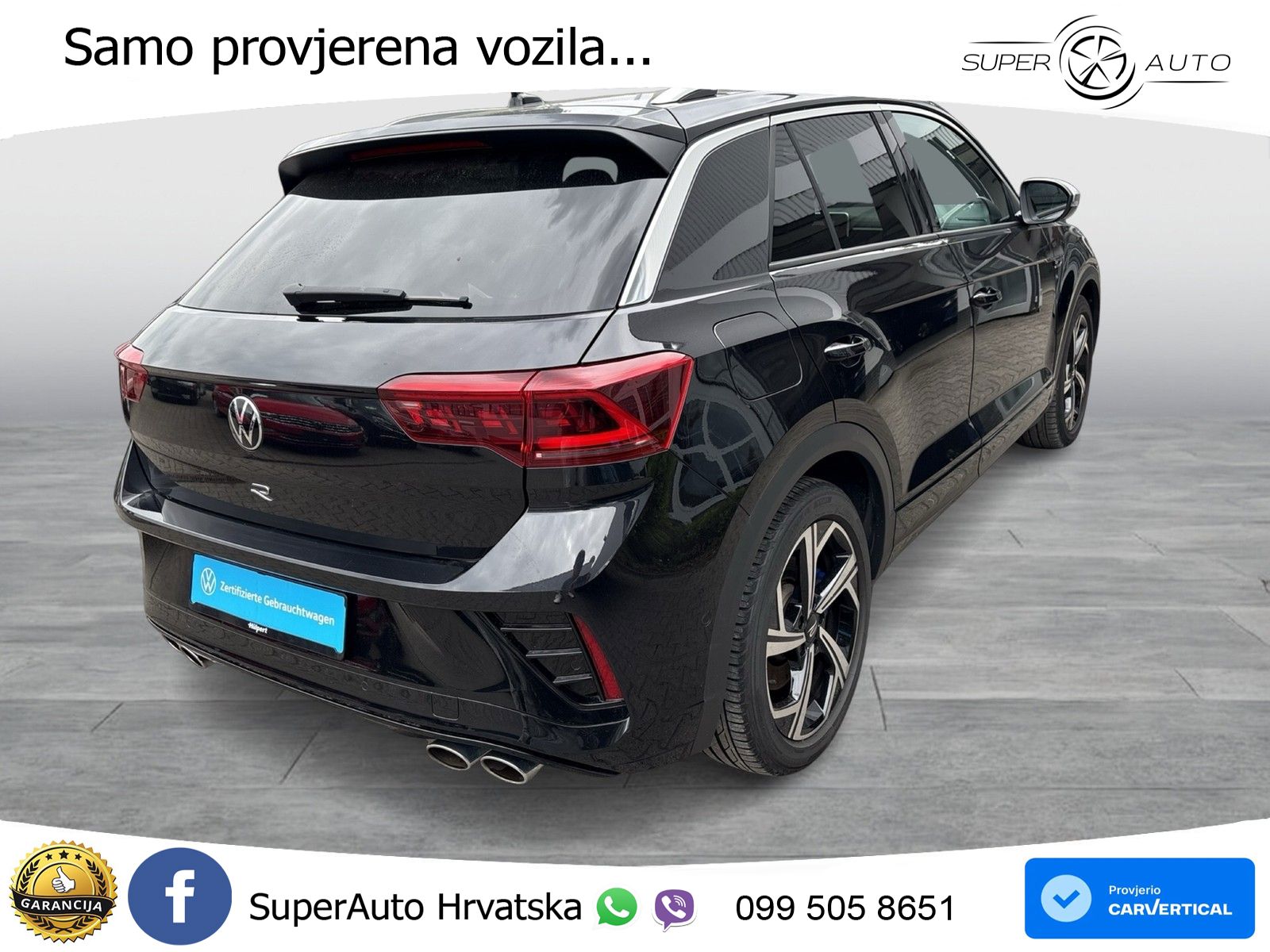Volkswagen T-Roc I R 2.0 TSI (300 KS) OPF 4M DSG LED+GR SJED+ACC