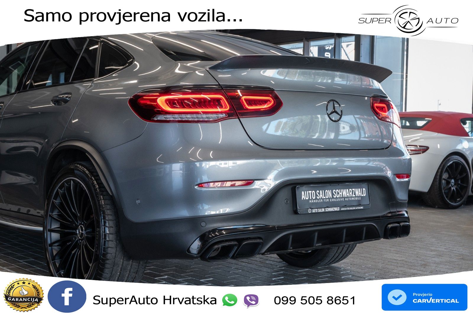 Mercedes GLC Coupe AMG 63 S (510 KS) 4MATIC+ MCT LED+GR SJED+ACC