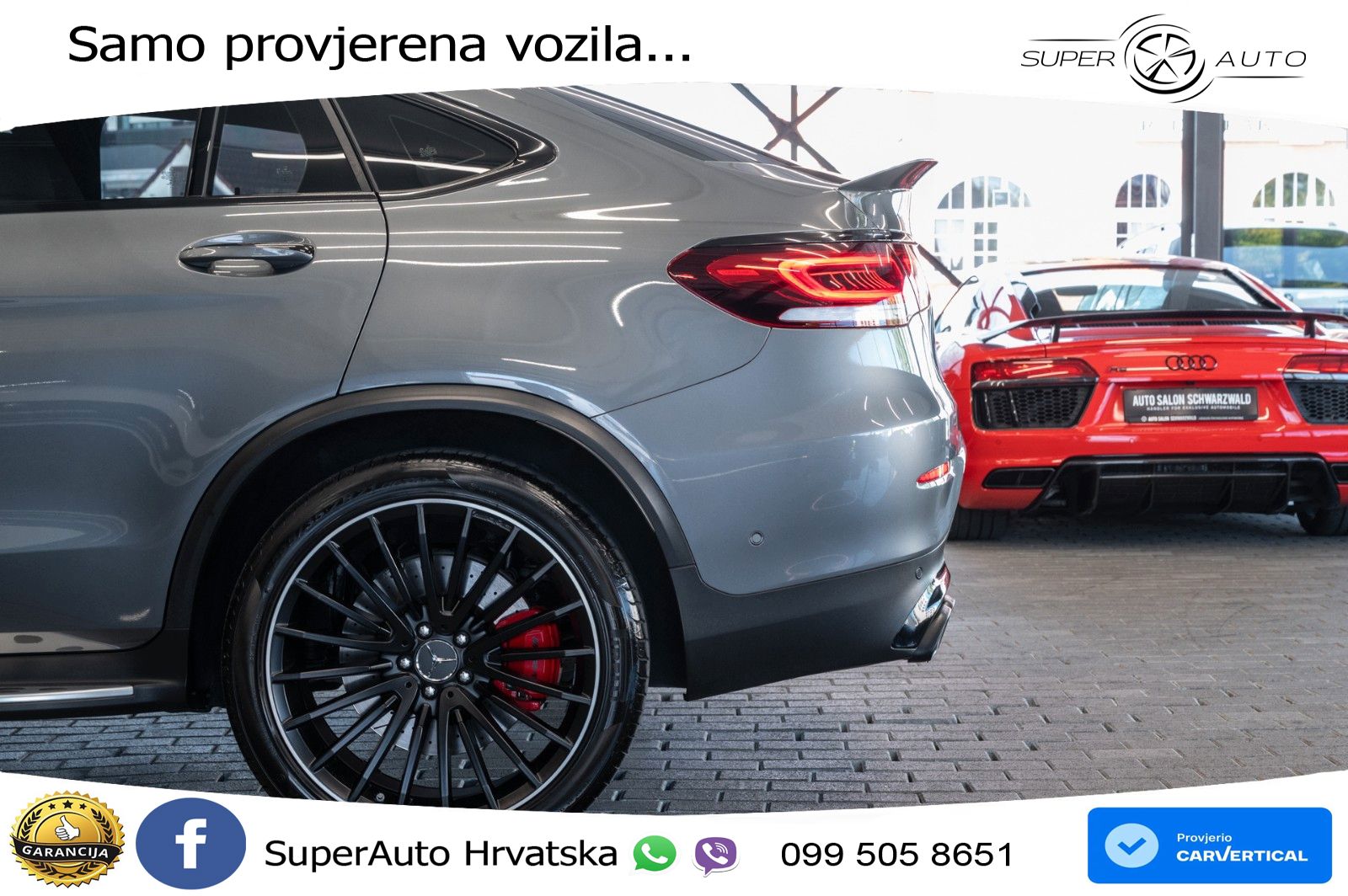 Mercedes GLC Coupe AMG 63 S (510 KS) 4MATIC+ MCT LED+GR SJED+ACC