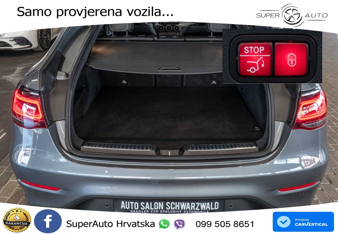 Mercedes GLC Coupe AMG 63 S (510 KS) 4MATIC+ MCT LED+GR SJED+ACC