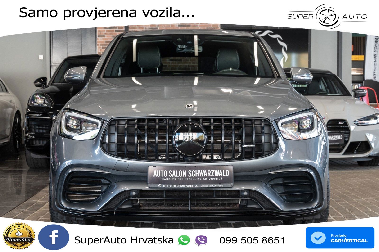 Mercedes GLC Coupe AMG 63 S (510 KS) 4MATIC+ MCT LED+GR SJED+ACC