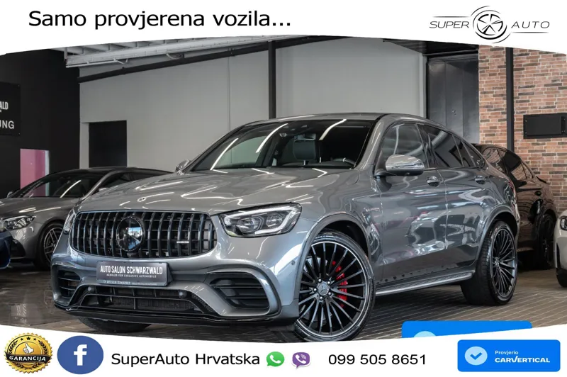 Mercedes GLC Coupe AMG 63 S (510 KS) 4MATIC+ MCT LED+GR SJED+ACC
