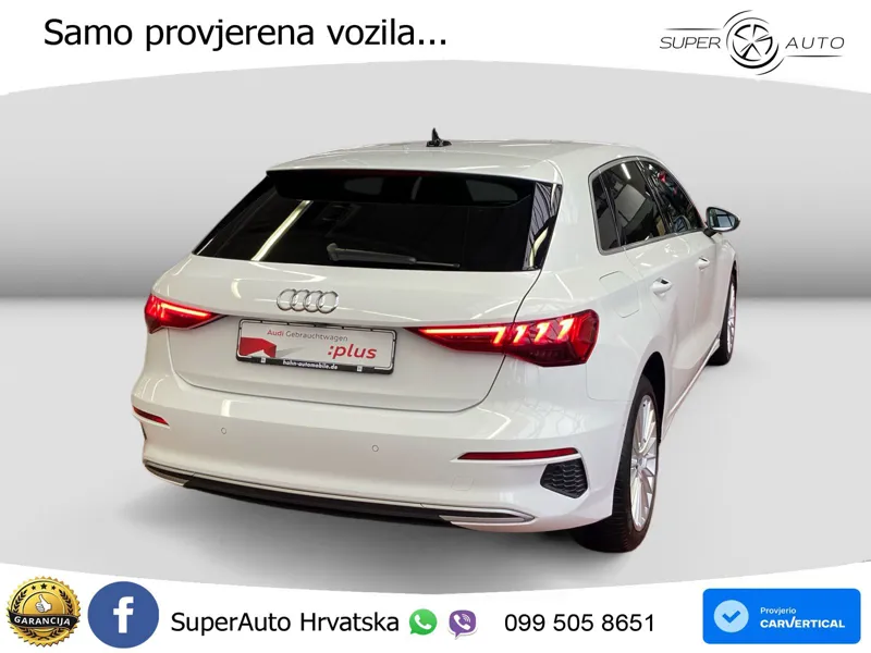Audi A3 40 TFSIe (204 KS) S tronic advanced LED+GR SJED+ACC