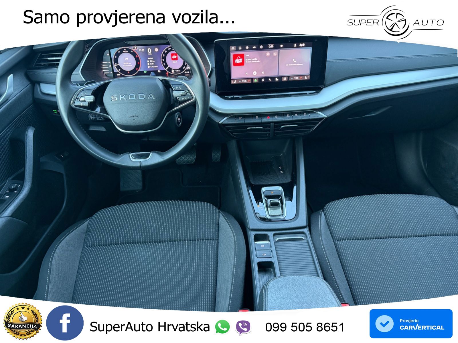 Škoda Octavia Combi 2.0 TDI (150 KS) DSG LED+GR SJED+ACC
