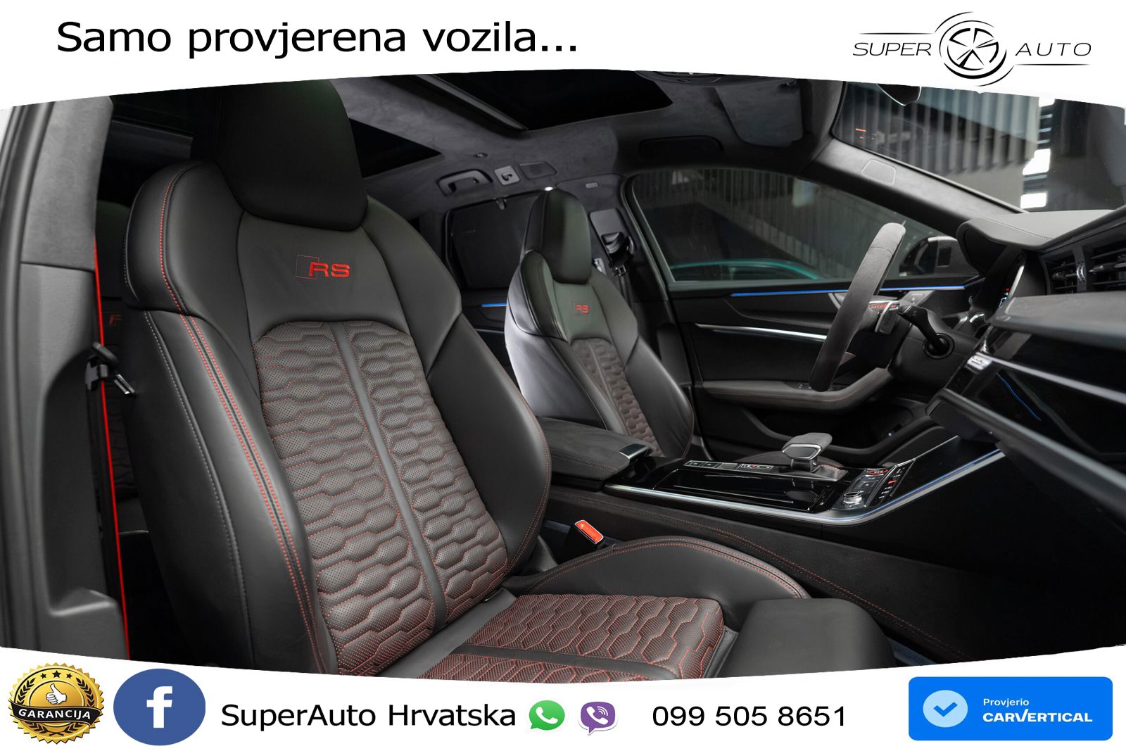 Audi RS6 Avant 4.0 TFSI V8 (600 KS) quattro Tiptronic LED+GR SJED+ACC