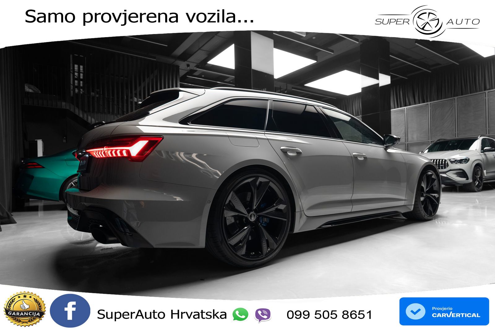 Audi RS6 Avant 4.0 TFSI V8 (600 KS) quattro Tiptronic LED+GR SJED+ACC