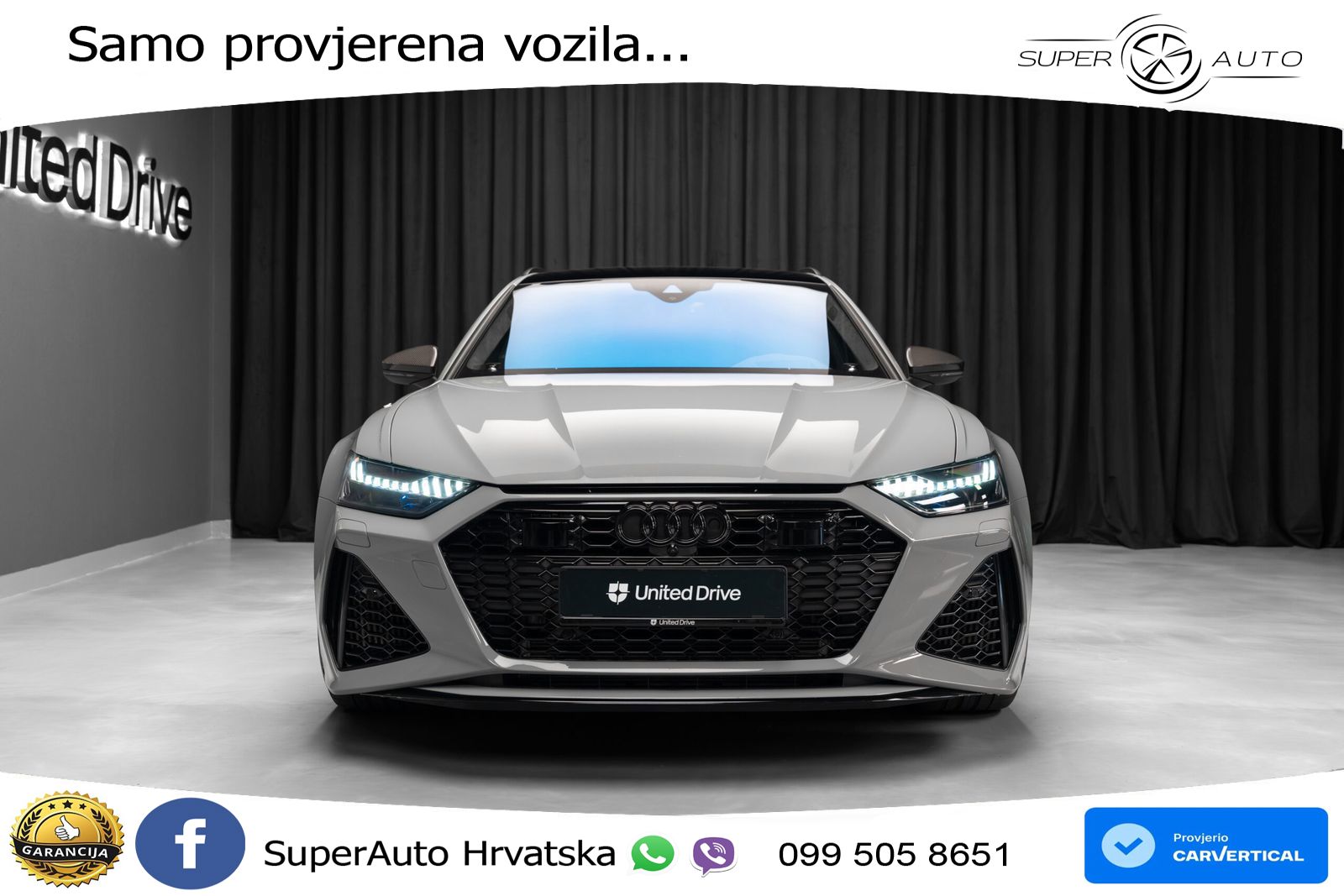 Audi RS6 Avant 4.0 TFSI V8 (600 KS) quattro Tiptronic LED+GR SJED+ACC