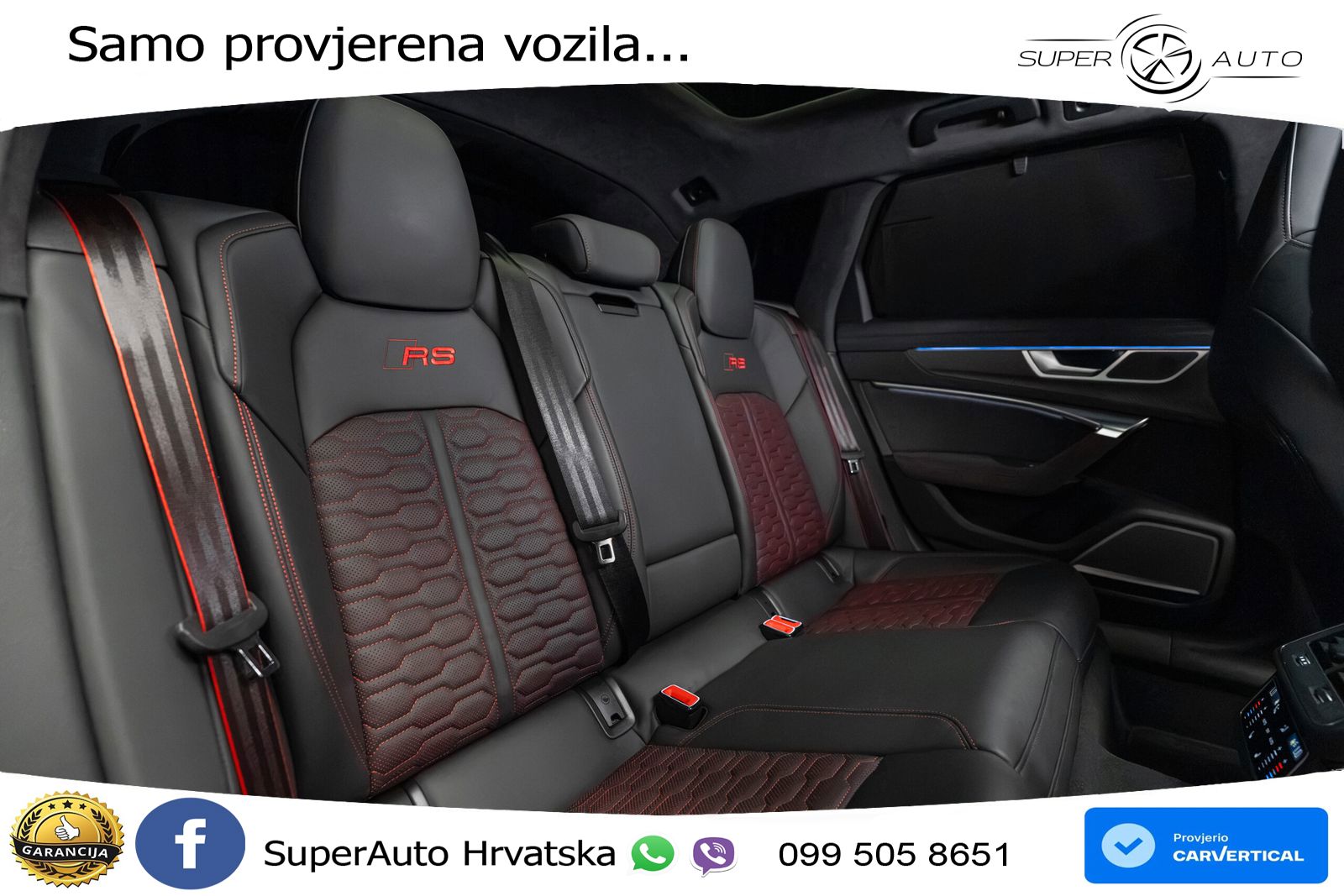 Audi RS6 Avant 4.0 TFSI V8 (600 KS) quattro Tiptronic LED+GR SJED+ACC