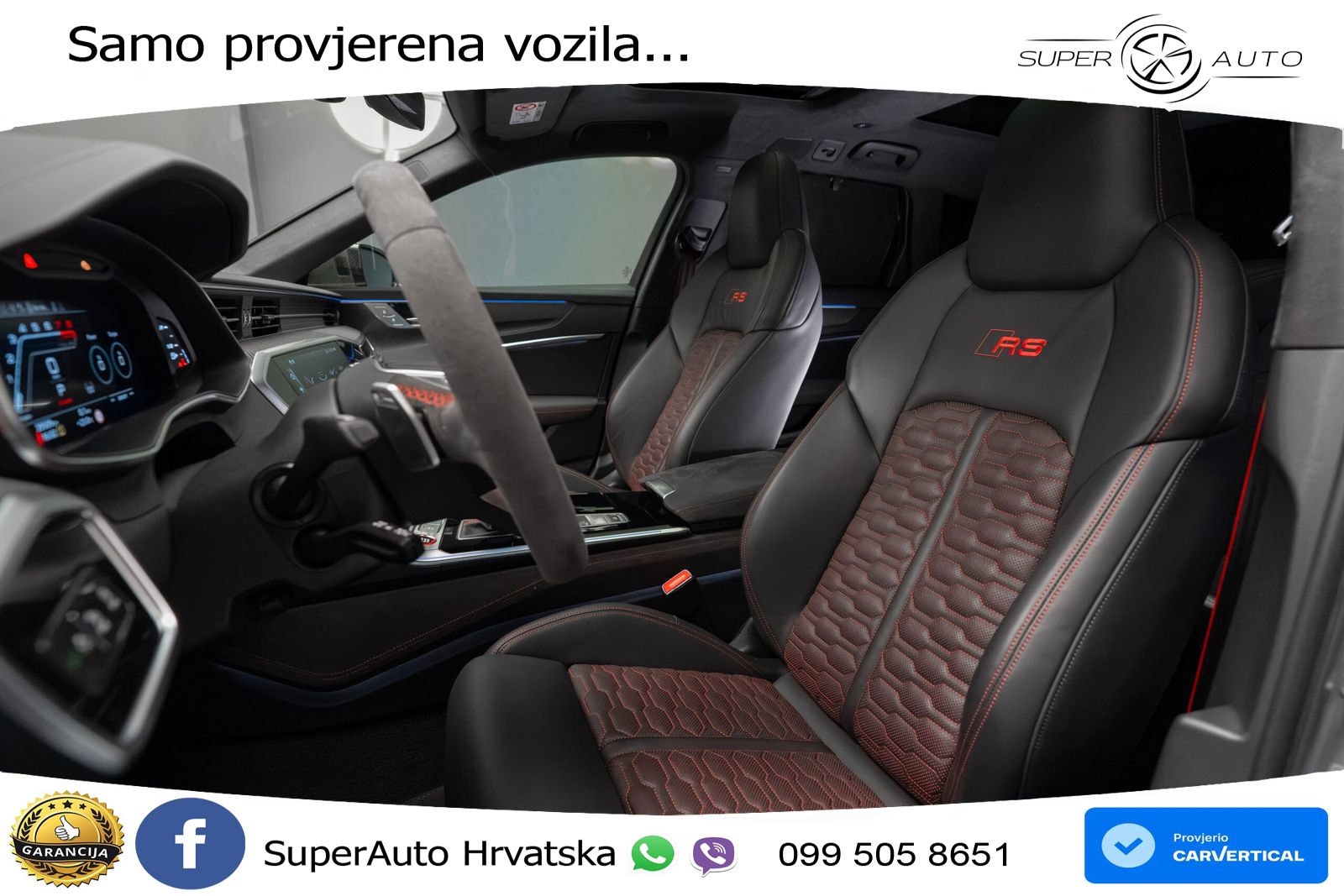 Audi RS6 Avant 4.0 TFSI V8 (600 KS) quattro Tiptronic LED+GR SJED+ACC