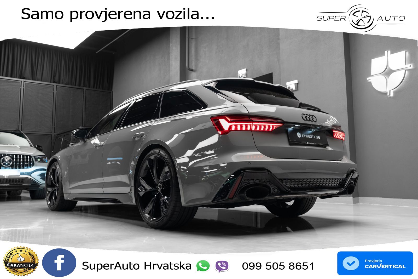 Audi RS6 Avant 4.0 TFSI V8 (600 KS) quattro Tiptronic LED+GR SJED+ACC