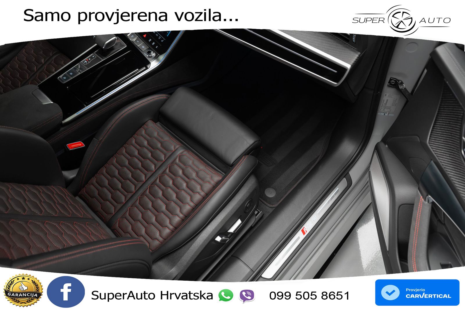 Audi RS6 Avant 4.0 TFSI V8 (600 KS) quattro Tiptronic LED+GR SJED+ACC