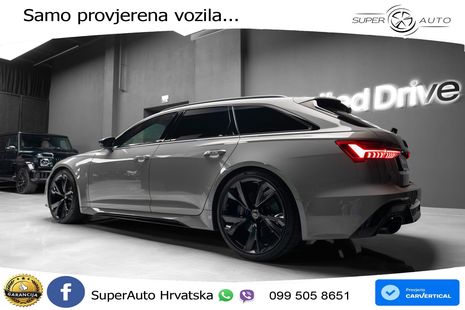 Audi RS6 Avant 4.0 TFSI V8 (600 KS) quattro Tiptronic LED+GR SJED+ACC