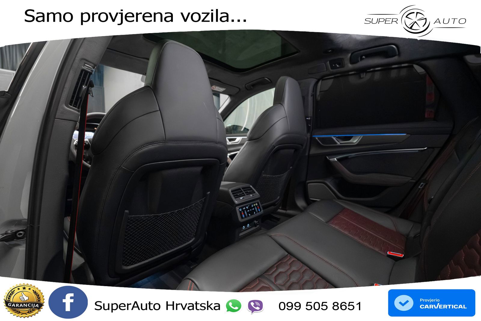 Audi RS6 Avant 4.0 TFSI V8 (600 KS) quattro Tiptronic LED+GR SJED+ACC