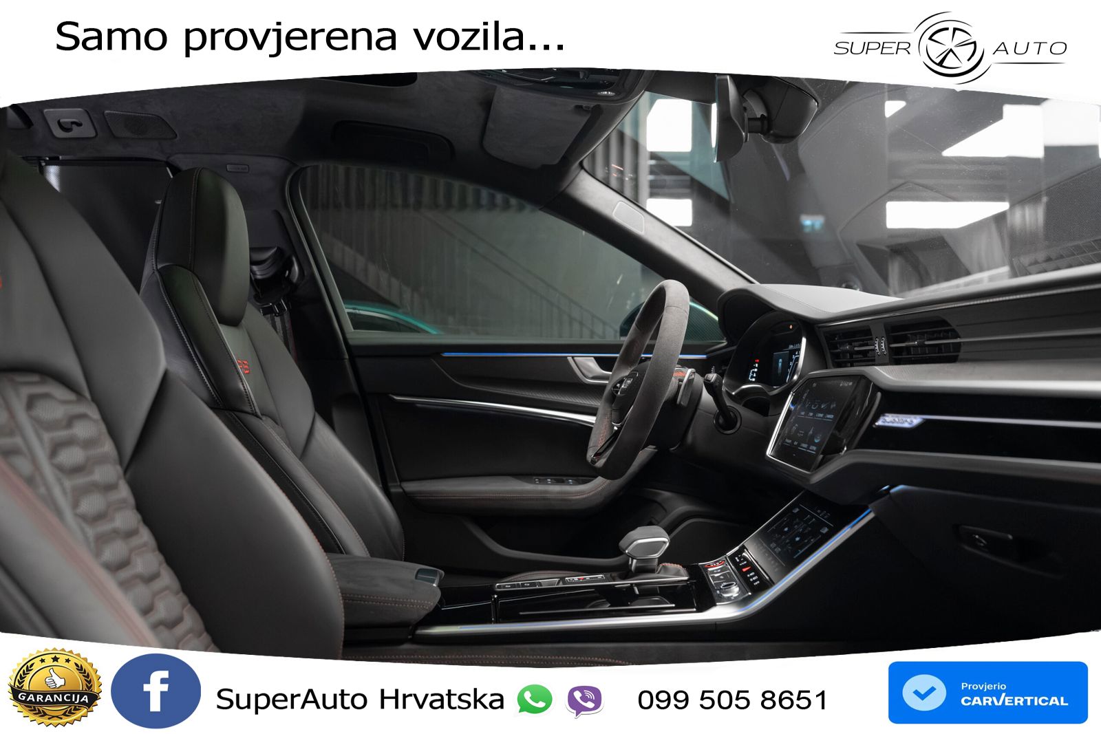 Audi RS6 Avant 4.0 TFSI V8 (600 KS) quattro Tiptronic LED+GR SJED+ACC