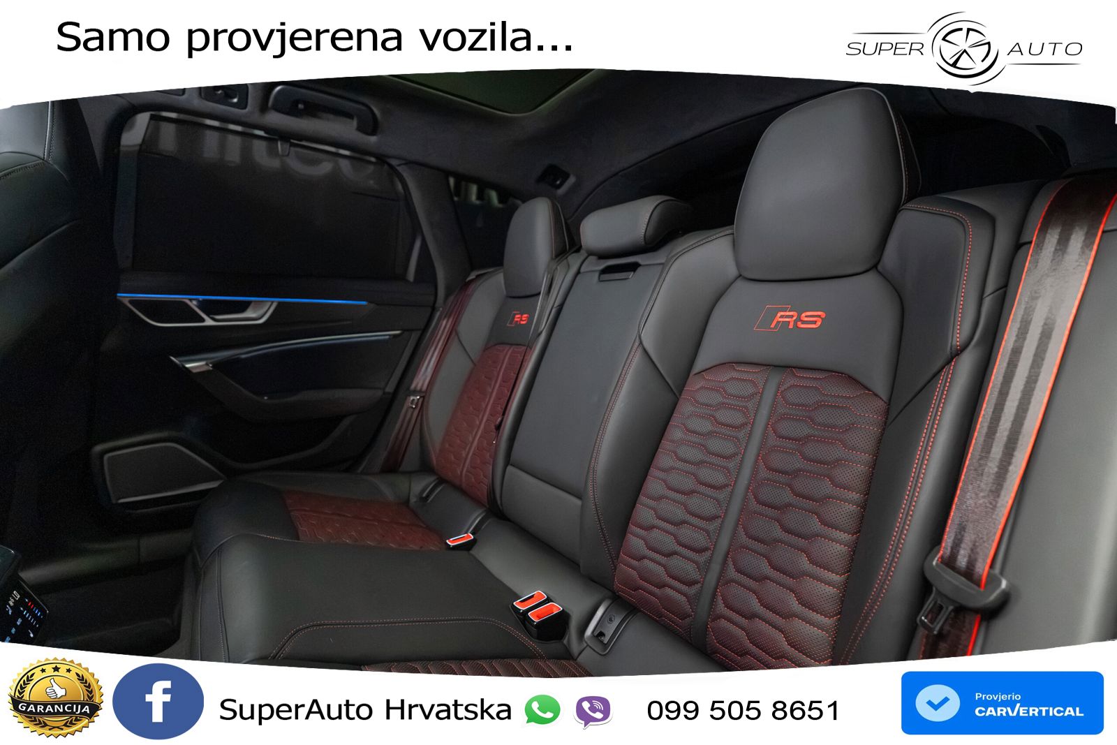 Audi RS6 Avant 4.0 TFSI V8 (600 KS) quattro Tiptronic LED+GR SJED+ACC