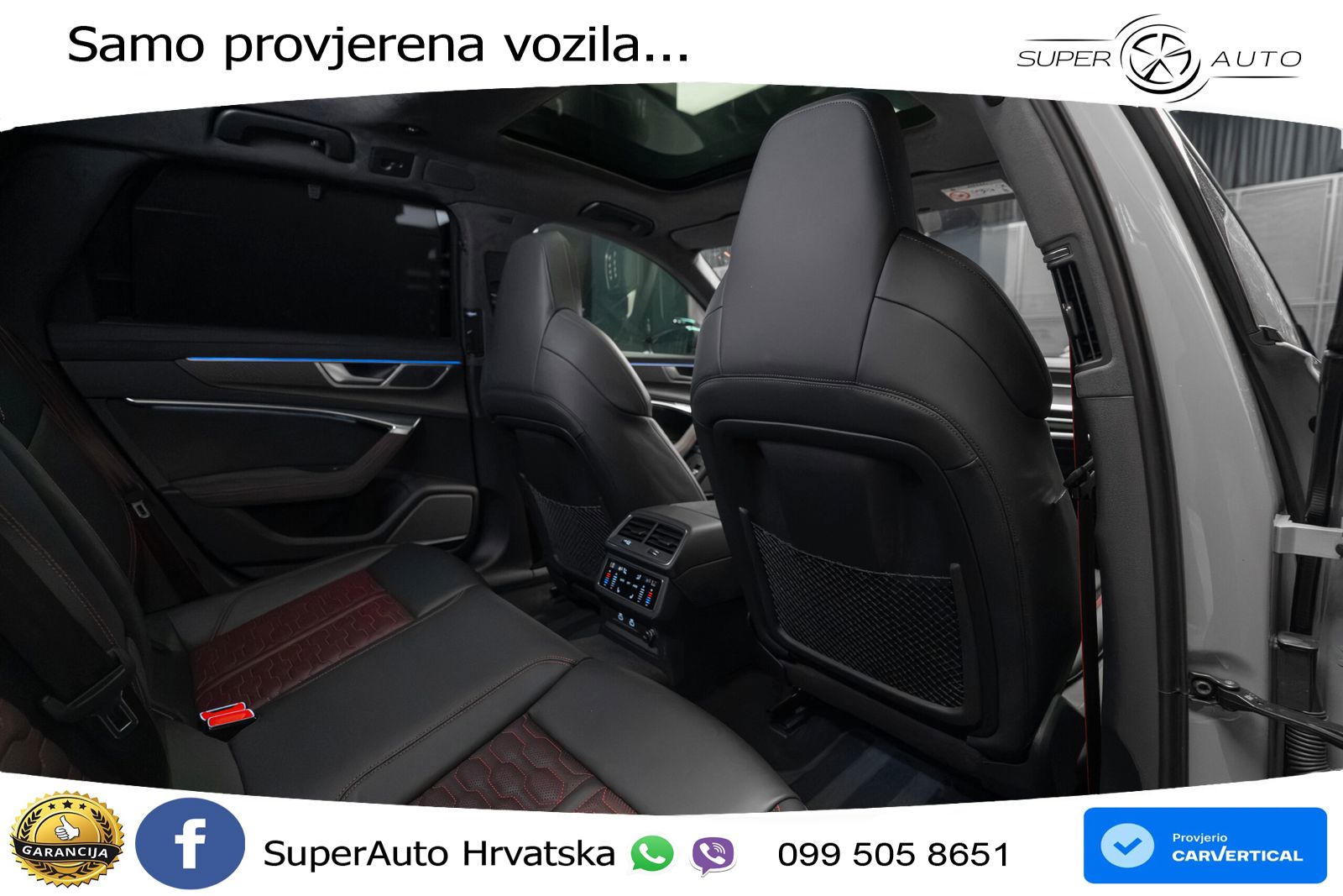 Audi RS6 Avant 4.0 TFSI V8 (600 KS) quattro Tiptronic LED+GR SJED+ACC