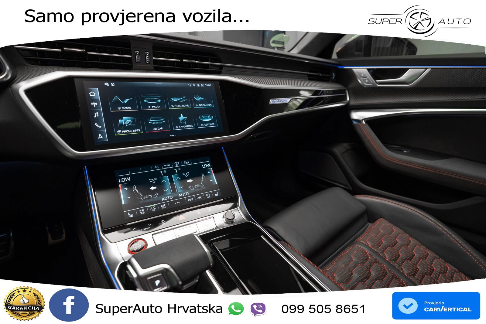 Audi RS6 Avant 4.0 TFSI V8 (600 KS) quattro Tiptronic LED+GR SJED+ACC