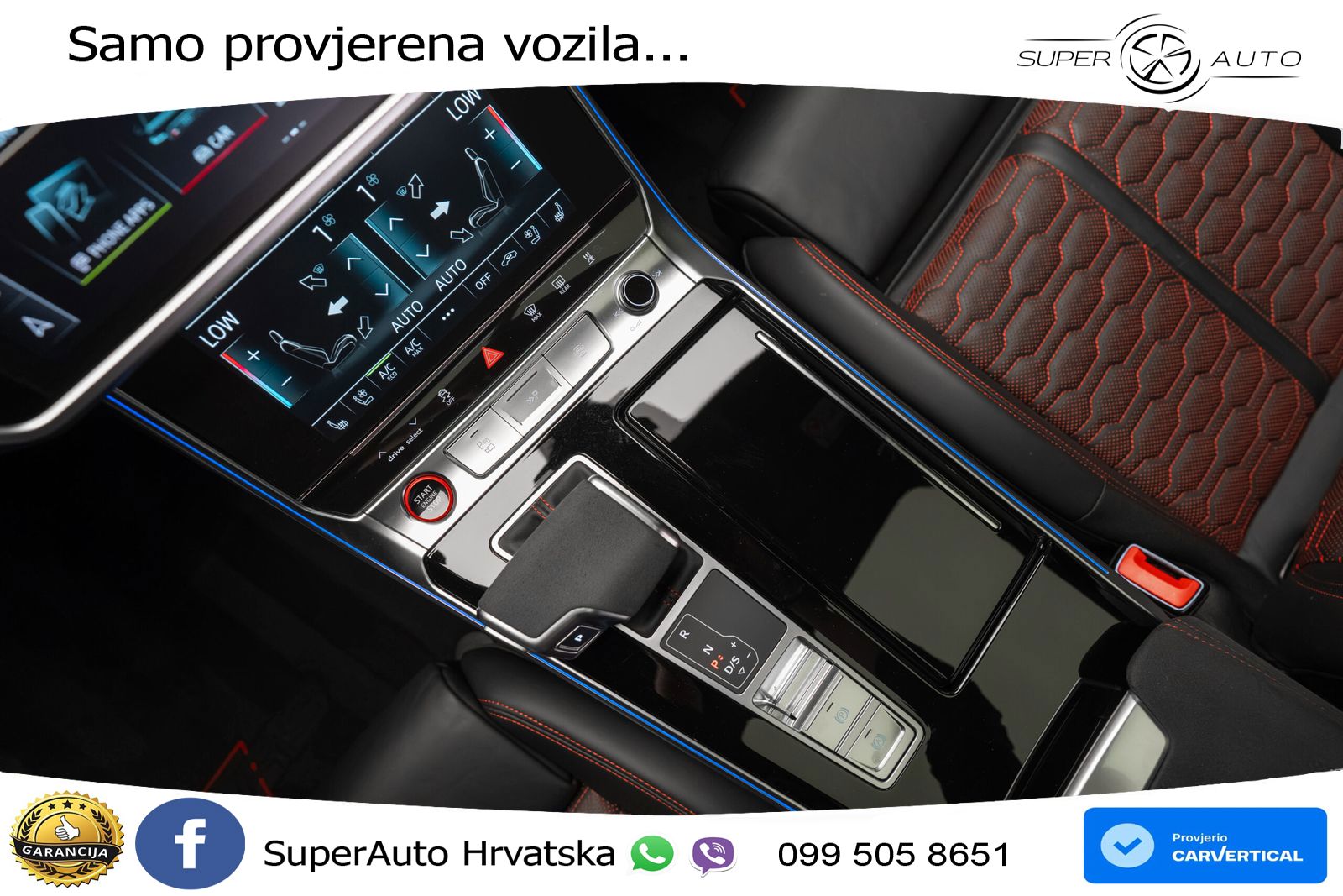 Audi RS6 Avant 4.0 TFSI V8 (600 KS) quattro Tiptronic LED+GR SJED+ACC