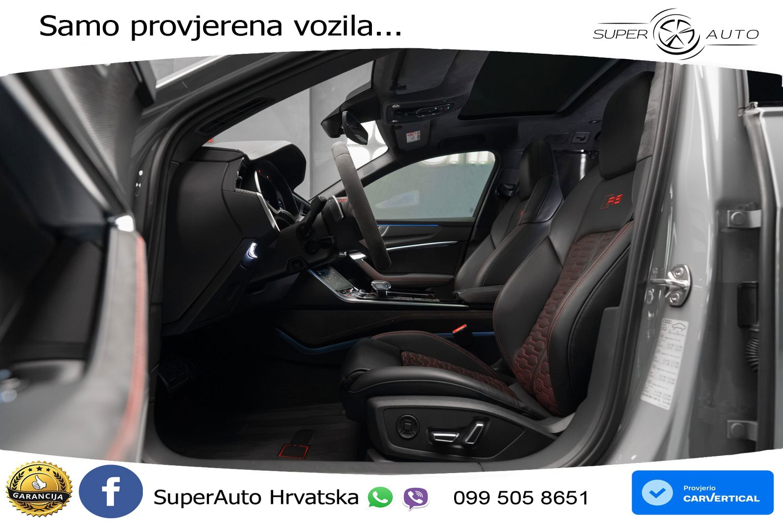 Audi RS6 Avant 4.0 TFSI V8 (600 KS) quattro Tiptronic LED+GR SJED+ACC