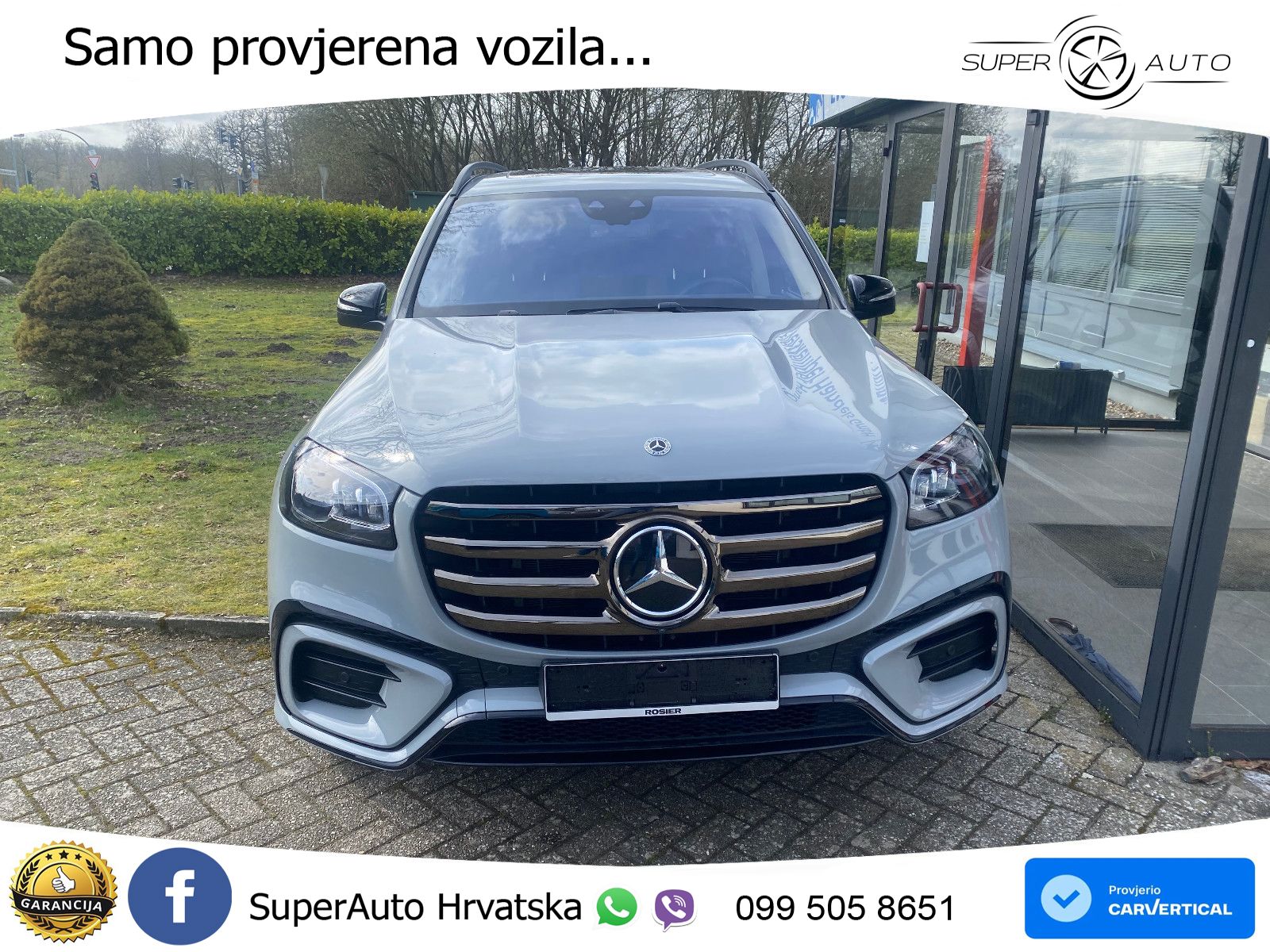 Mercedes-Benz GLS GLS 580 V8 EQ Boost 4MATIC 9G-TRONIC AMG ZRAČNI+ACC+4xGR SJED+360