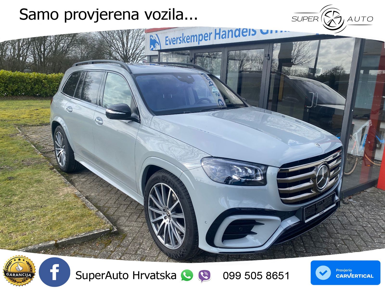 Mercedes-Benz GLS GLS 580 V8 EQ Boost 4MATIC 9G-TRONIC AMG ZRAČNI+ACC+4xGR SJED+360